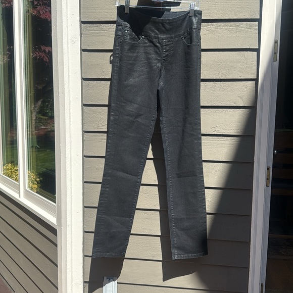 Jag jeans, black/dark denim sz 6 has stretch. NWOT, pockets Inseam 32 - Picture 7 of 16